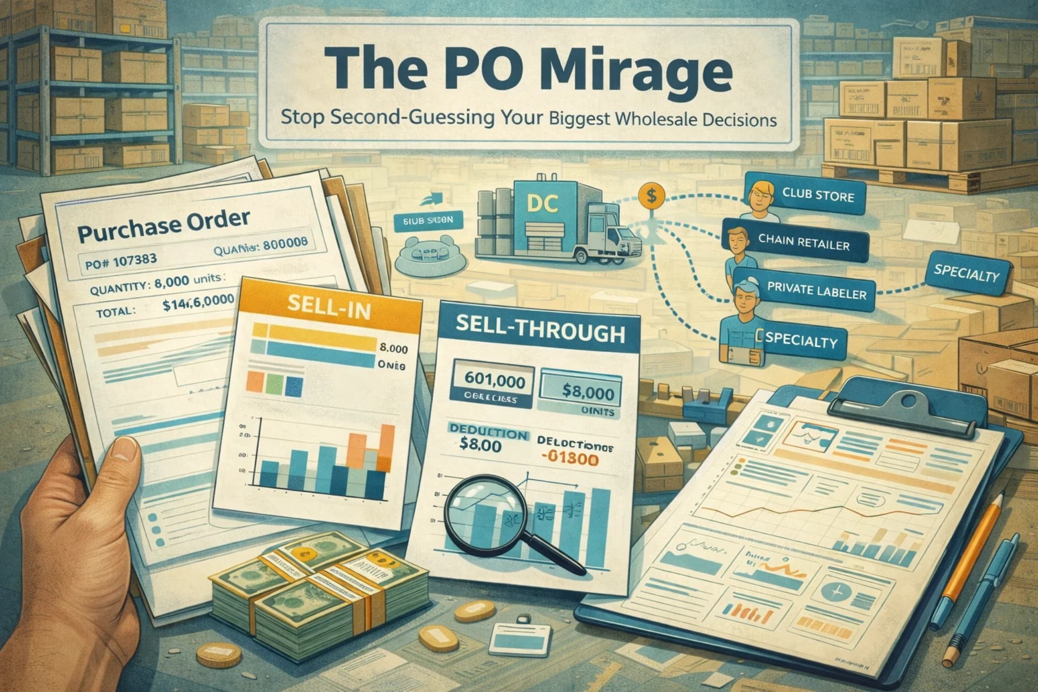 Cover Image for The PO Mirage: How Wholesale Teams Stop Second-Guessing Their Biggest Decisions
